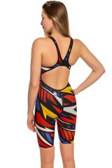 M0263 01 X9W Women racing open back swimsuit Force