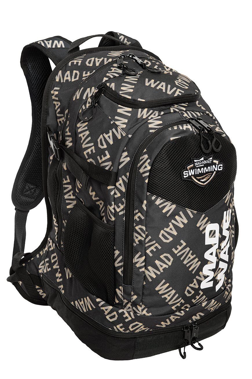 Mad Wave Sırt Çantası Lane Siyah Desenli 45LT