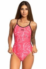 Mad Wave Kadın Mayosu Flare Anti-chlor K2, Pembe