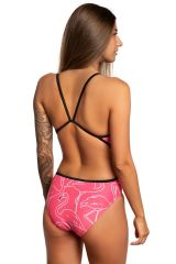 Mad Wave Kadın Mayosu Flare Anti-chlor K2, Pembe