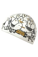 Mad Wave Silikon Bone Yetişkin SEAGULLS, Beyaz