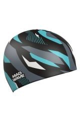 Mad Wave Silikon Bone Stripes, One size, Siyah