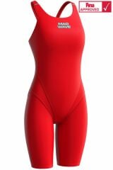 M0269 09 05W Women racing open back swimsuit MW