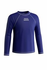 Mad Wave Çocuk Yüzme T-Shirt longsleeve, Mavi