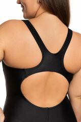 Mad Wave Kadın Mayo bodyshaping Wave plus, Siyah