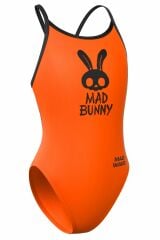 Mad Wave Kız Çocuk Mayo antichlor Flare junior PBT
