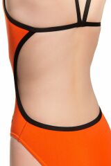 Mad Wave Kız Çocuk Mayo antichlor Flare junior PBT