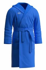M0971 02 4 04W Bathrobe Cuddly, S, Blue