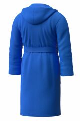 M0971 02 4 04W Bathrobe Cuddly, S, Blue